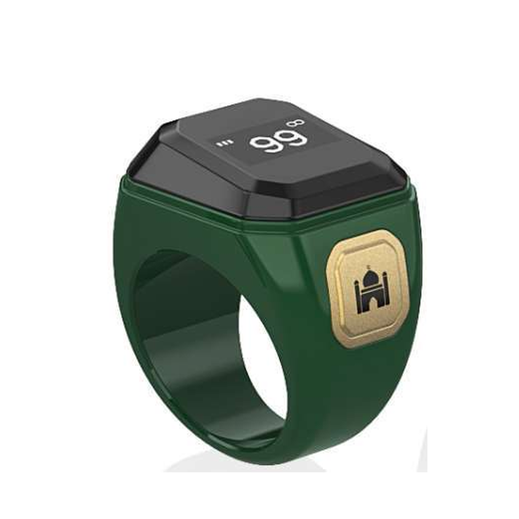 Green BW01 Smart Tasbih Ring Counter