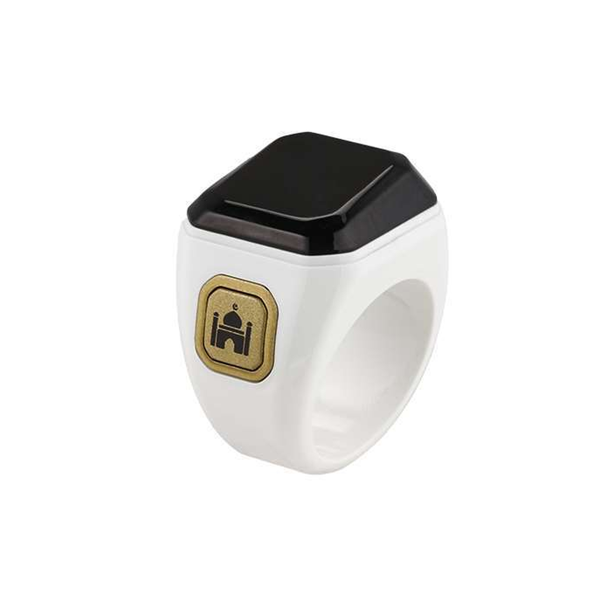 Ivory White BW01 Smart Tasbih Ring Counter