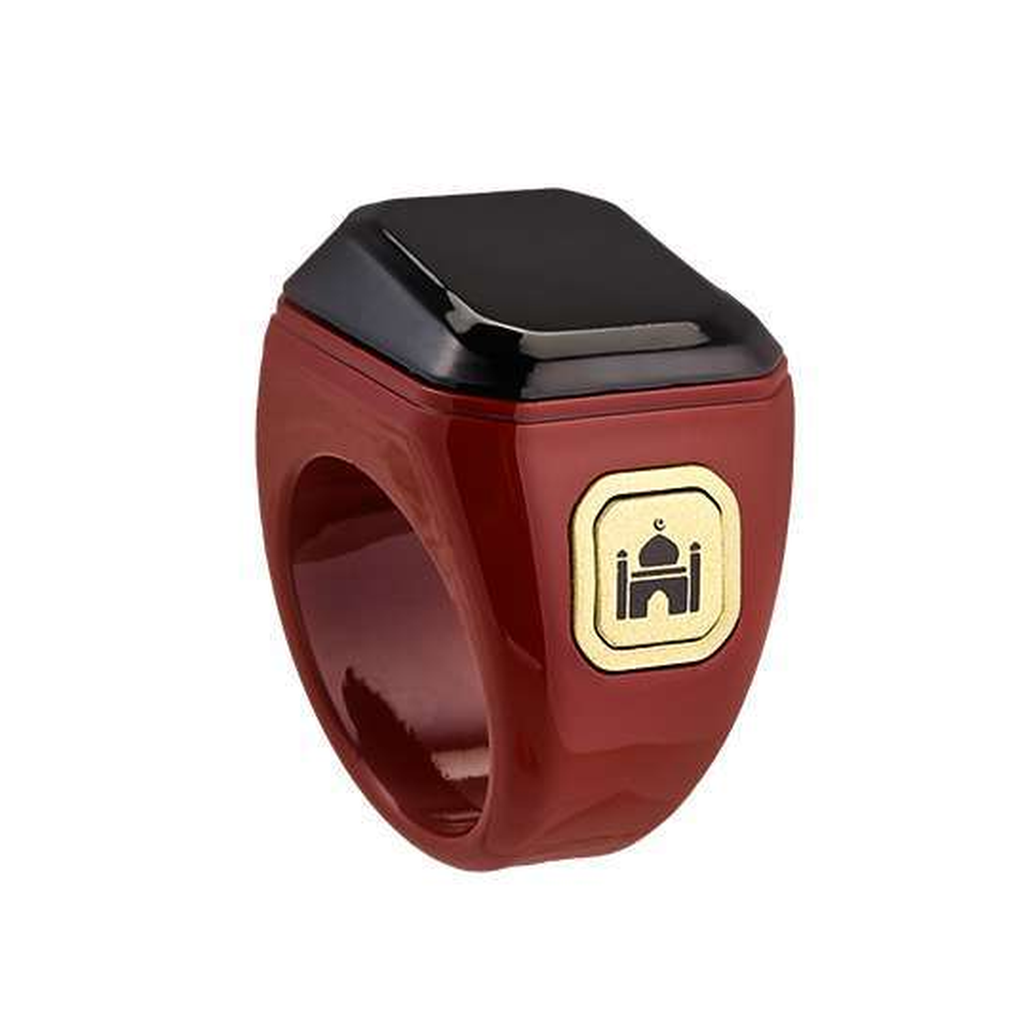 Wine Red BW01 Smart Tasbih Ring Counter